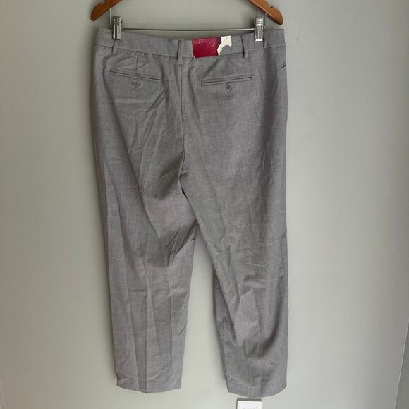 212 collection size 12P short Natural Fit gray trouser dress pants, NWT - Picture 5 of 7
